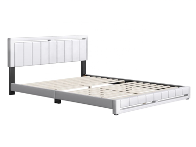 Pzcn Home Furniture Queen Size Bed Room Bed For Kids Use With Mattress